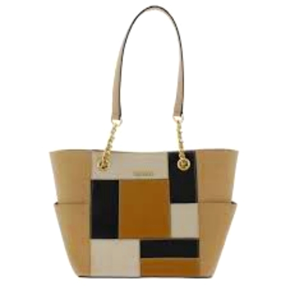 Calvin Klein Patchwork Large Tote Bag - Picture 5 of 6